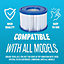 Bestway Lay-Z-Spa Hot Tub Filter Cartridge VI for All Lay-Z-Spa Models - 6 x Twin Pack (12 Filters)