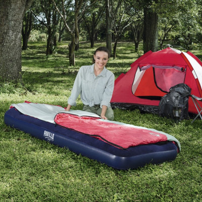 Bestway Pavilion Easy Inflate Flocked Single Airbed - 3