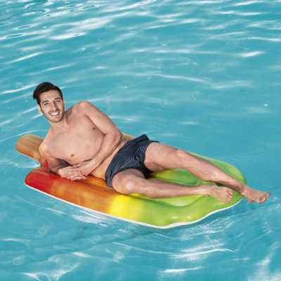 Bestway Pool Inflatable Lounger, Ice Lolly Pool Float, Swimming Pool Floatie