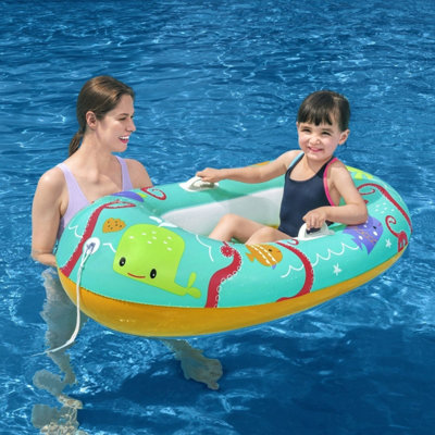 Bestway Pool Rafts Inflatable Float Raft for Kids, Inflatable Pool Toys