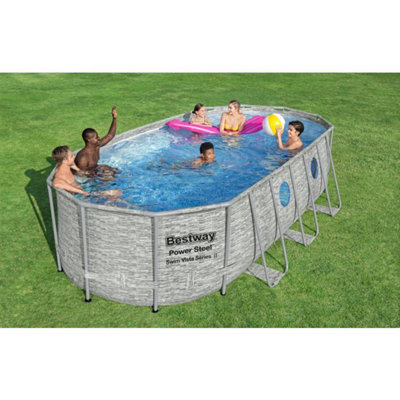 Bestway outlet pool oval