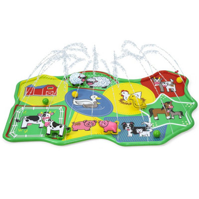 Bestway Sensory Play Splash Pad, Baby Water and Ball Play Centre Water Sprinkler