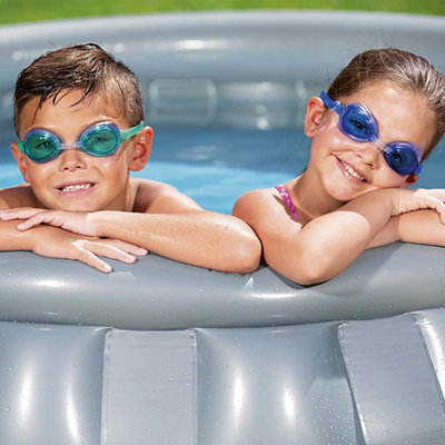 Bestway Spaceship Design Above Ground Pool with Repair Patch for