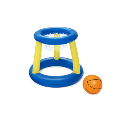 Bestway Splash N Hoop Inflatable Basketball Swimming Set, Floating Pool Game