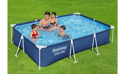 Bestway Steel Pro Above Ground Rectangular Pool