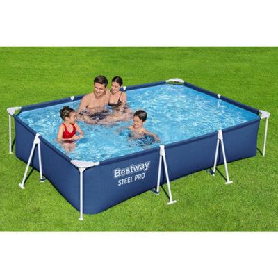 Bestway Steel Pro Above Ground Rectangular Pool