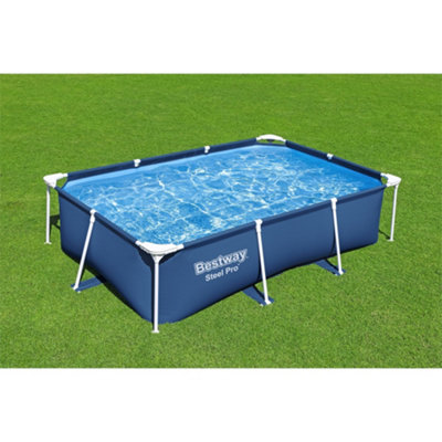 Bestway Steel Pro Frame Rectangular Swimming Pool - 8ft 6in