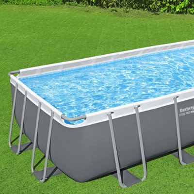 アブPROＭＡＸ3600c Bestway Steel Pro Max 18 ft x 9 ft x 48 in Rectangular Above