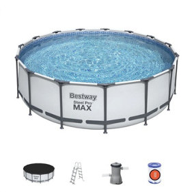 Bestway Steel Pro Max Frame Set Above Ground Pool - 15 Ft - New Generation