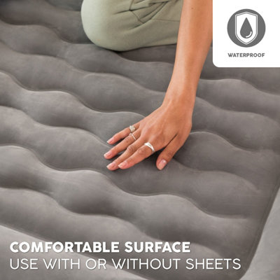 Bestway Tritech Single Airbed with Built-in Pump  Wave Beam and Fast Inflation