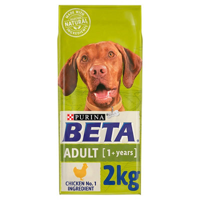 Beta Adult Dry Dog Food With Chicken 2kg