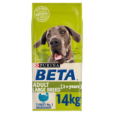 Beta large breed puppy hot sale food