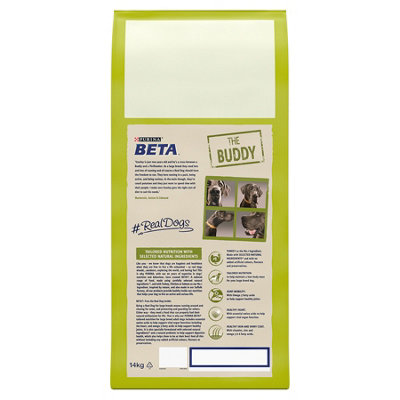 Beta Adult Large Breed Dry Dog Food With Turkey 14kg