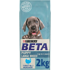 Beta Large Breed Puppy Dry Dog Food - Turkey 2kg