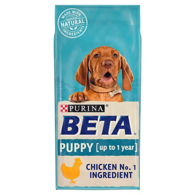 Beta Puppy Dry Dog Food With Chicken 14kg