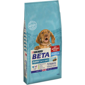Beta Puppy Dry Dog Food With Turkey & Lamb 14kg