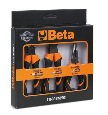 Beta Tools 1169GBM D3 Combination 3-Piece Plier