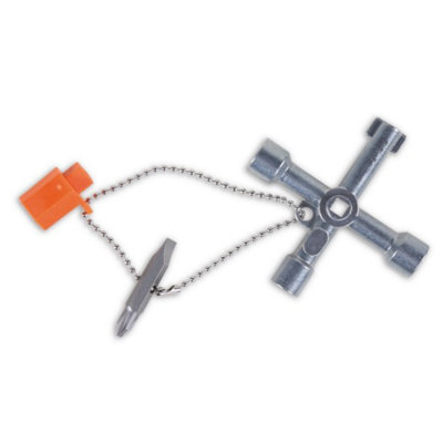 Beta Tools 1600Q 8 Control Panel Operator 4-Way Wrench