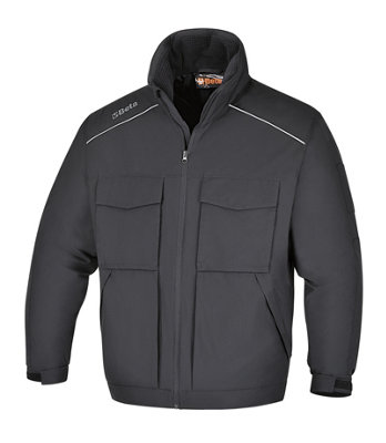Beta Tools 7750N Black Waterproof Multi-Pocket Polyester Work Bomber ...