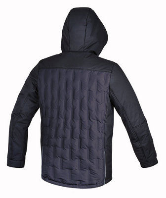 Beta Tools 7780QN Black Waterproof Nylon Softshell Work Bomber Jacket M