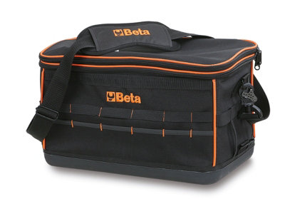 Beta Tools C11 Black Orange Technical Fabric Tool Box