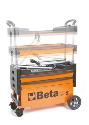 Beta Tools C27S-G Grey Outdoor Folding Tool Trolley