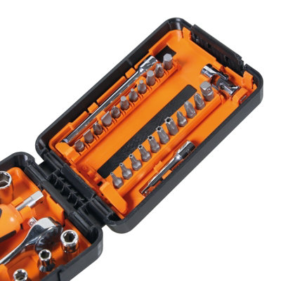 Beta Tools Mini 900 C39N Hexagon Sockets and Bits Set in Case