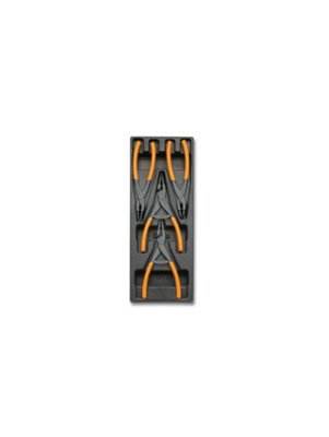 Beta Tools T145 4-Piece Plier Assortment in Tray