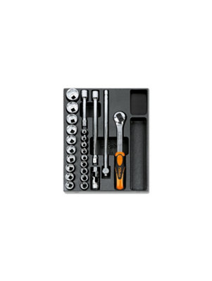 Beta Tools T83 Socket Drive 24-Piece Tool Kit Assortment