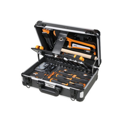 Beta Tools Worker BW 2054E-128 Black General Maintenance 128-Piece Tool Assortment in Case