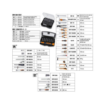 Beta Tools Worker BW 2056T E Black General Maintenance 163-Piece Tool ...