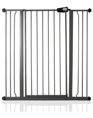 Bettacare Child and Pet Gate, 100.8cm 108.4cm, Slate Grey, Extra Tall