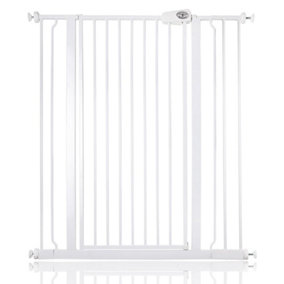 Bettacare Child and Pet Gate, 94.3cm - -101.9cm, White, Extra Tall Gate 104cm in Height, Pressure Fit Stair Gate