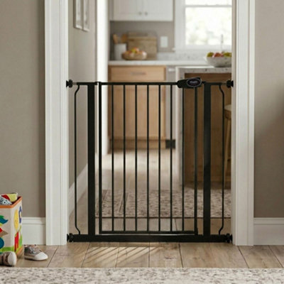 Bettacare Cancelletto per Cani Premium Extra Alto, 75cm - 83cm, Bianco, Extra Alto con un'Altezza di 104cm