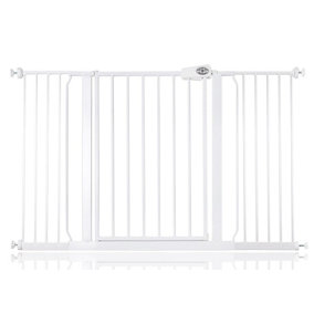 Bettacare Easy Fit Gate, 133.2cm - 141.2cm, White, Pressure Fit Stair Gate, Baby Gate for Doors Hallways and Spaces