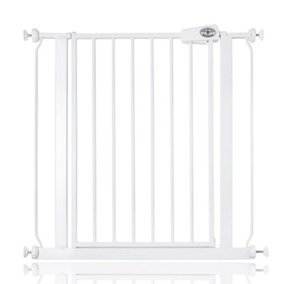 Bettacare Easy Fit Gate, 75cm - 83cm, White, Pressure Fit Stair Gate, Baby Gate for Doors Hallways and Spaces