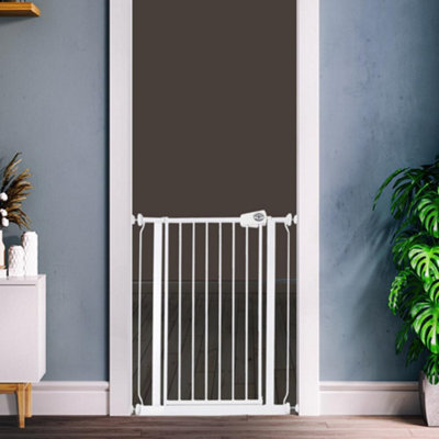 Bettacare Easy Fit Gate, 81.4cm - 89.4cm, White, Pressure Fit Stair ...