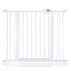 Bettacare Easy Fit Gate, 94.3cm - 102.3cm, White, Pressure Fit Stair Gate, Baby Gate for Doors Hallways and Spaces