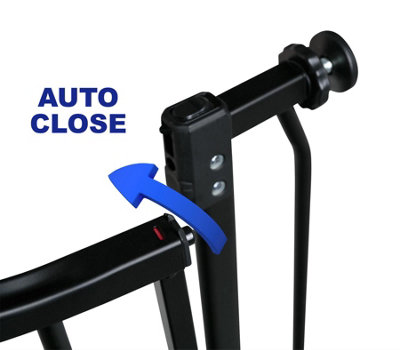 Bettacare Elite Pressure Dog Gate, 134cm 143cm, Matt Black