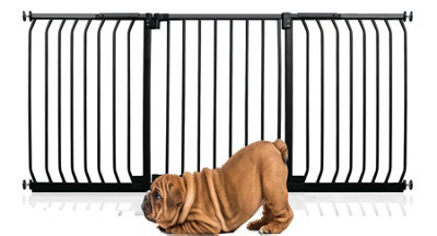 Bettacare Elite Pressure Dog Gate, 179cm - 188cm, Matt Black, Pressure Fit Pet Gate for Dog and Puppy Price Comparisons | Compare The Build