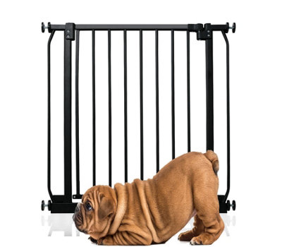 Bettacare Elite Pressure Dog Gate, 71cm 80cm, Matt Black, Pressure