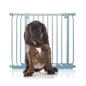 Bettacare Elite Pressure Dog Gate, 80cm - 89cm, Matt Grey, Pressure Fit Pet Gate for Dog and Puppy