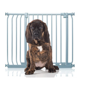 Bettacare Elite Pressure Dog Gate, 89cm - 98cm, Matt Grey, Pressure Fit Pet Gate for Dog and Puppy