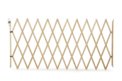Bettacare Expandable Pet Barrier XL, 60cm - 230cm, Natural, Wooden ...