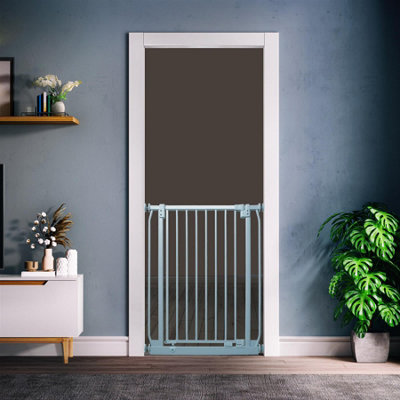 Bettacare Huisdierenhek Elite, Elite Hondenhek, Klembevestging Tussen 225cm - 234cm, Mat Wit, Veiligheidshekje voor Trap, Gang en Deur, Klemhek Geschikt voor Puppy, Hond en Huisdier