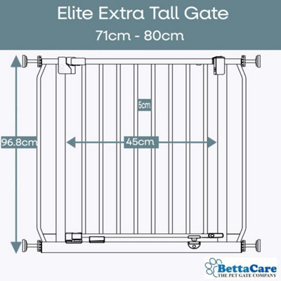 Bettacare Extra Hoch Gebogenes Haustiertor, 71cm -  Produktbild-Vorschau 13