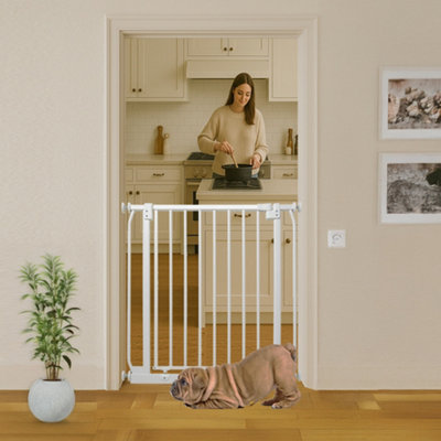 Bettacare Cancelletto Elegance in Legno, Bianco, 63cm - 71cm