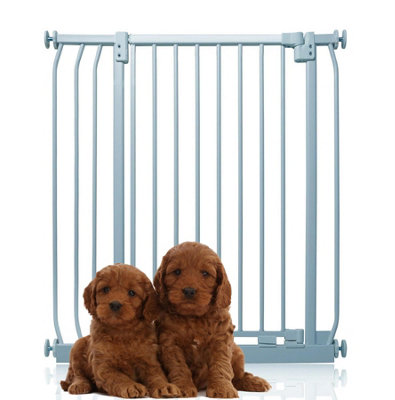 Bettacare Extra Tall Elite Dog Gate, 80cm - 89cm, Matt Grey, Extra Tall ...