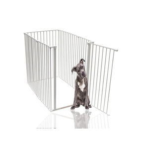 Bettacare Extra Tall Pet Pen, White, 72cm x 118cm, 105cm High, Dog Pen for Pets Dogs and Puppy
