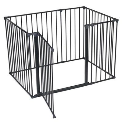 Bettacare Pet Pen Black 72cm x 105cm, Dog Pen for Pets Dogs and Puppy, Dog Playpen suitable for Indoor and Outdoor use